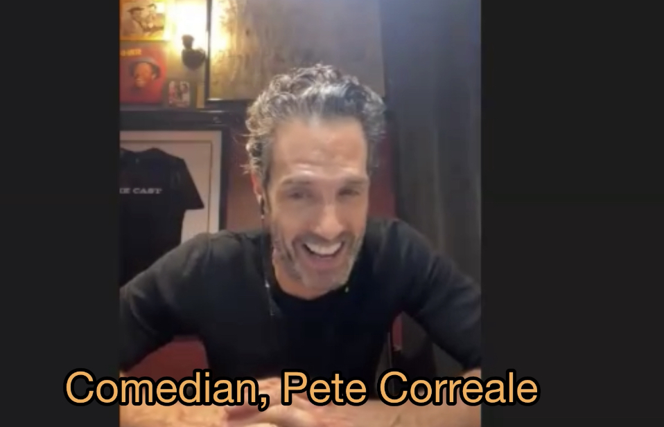 Comedian Pete Correale